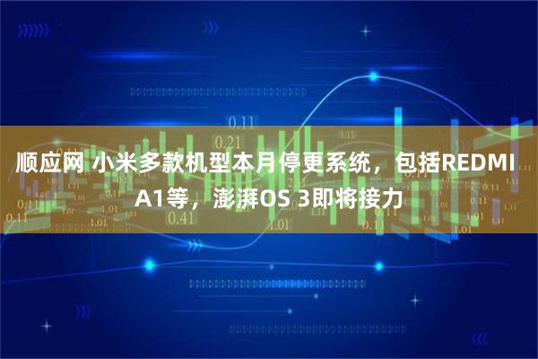 顺应网 小米多款机型本月停更系统，包括REDMI A1等，澎湃OS 3即将接力